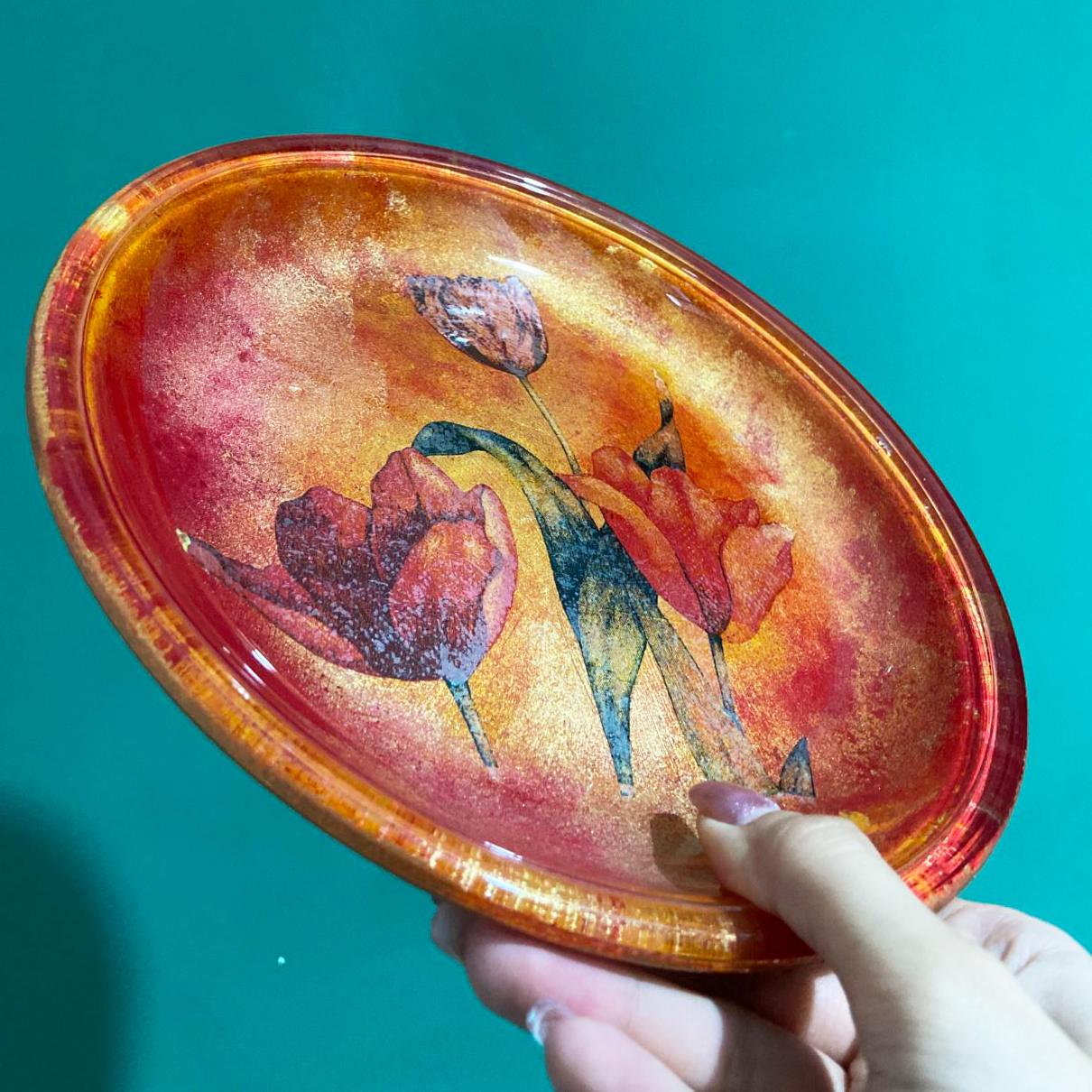 بشقاب دست ساز